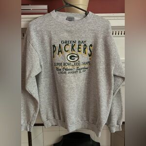 Vintage green bay packers crewneck